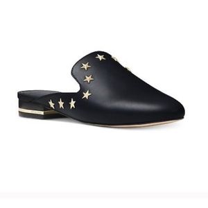 Michael Kors Natasha Black Leather Mule